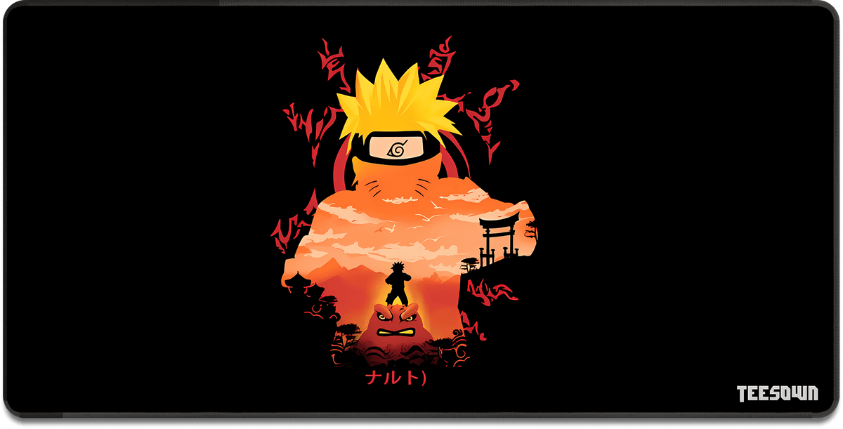Naruto Ember Cloak Deskmat