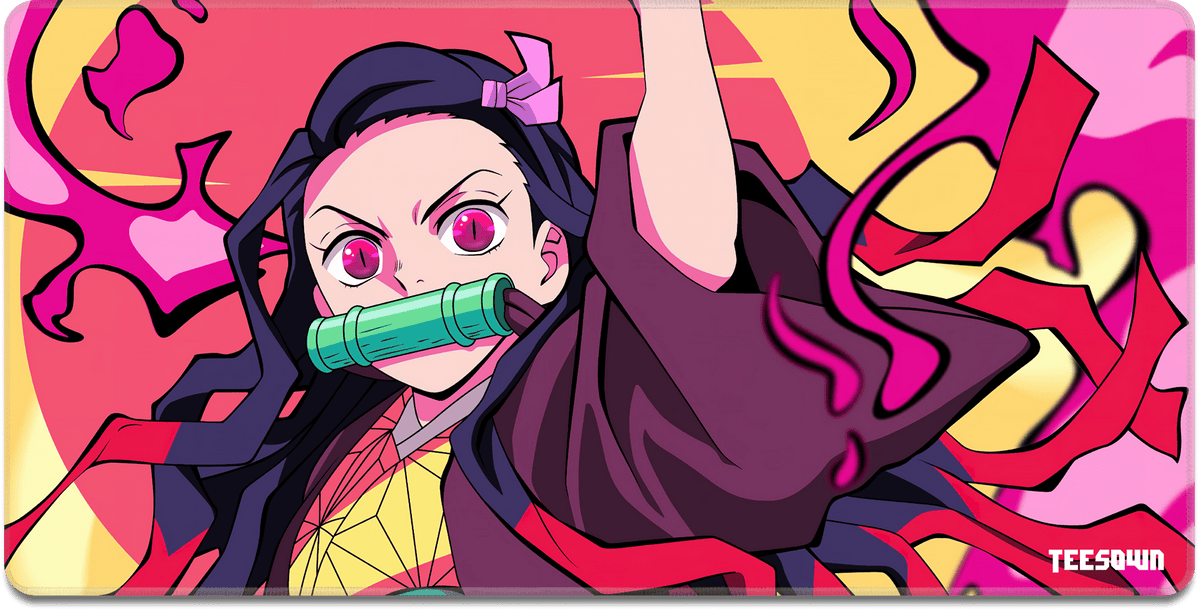 Nezuko Bloom Pulse Deskmat