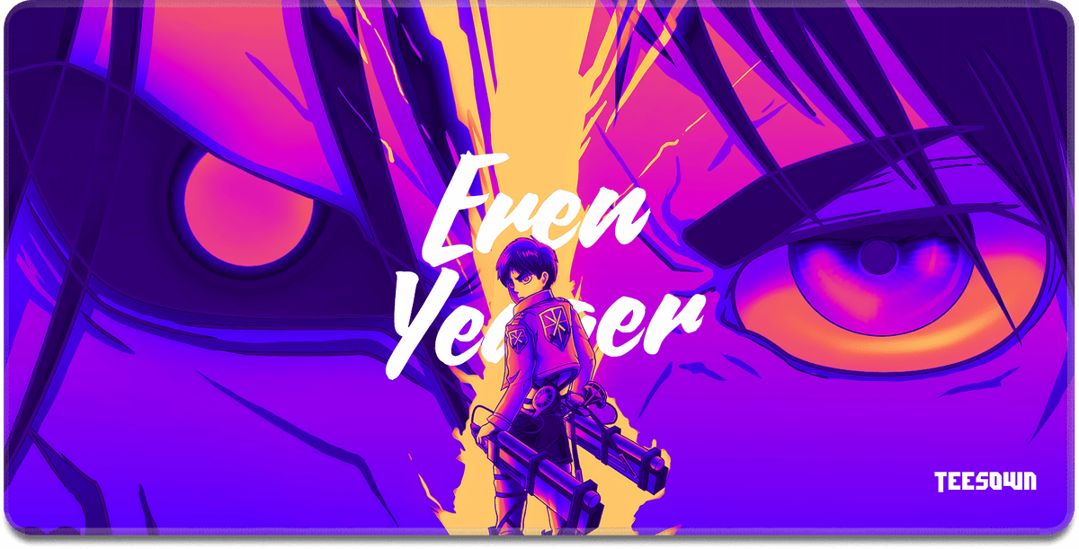 AOT Neon Vibe Deskmat