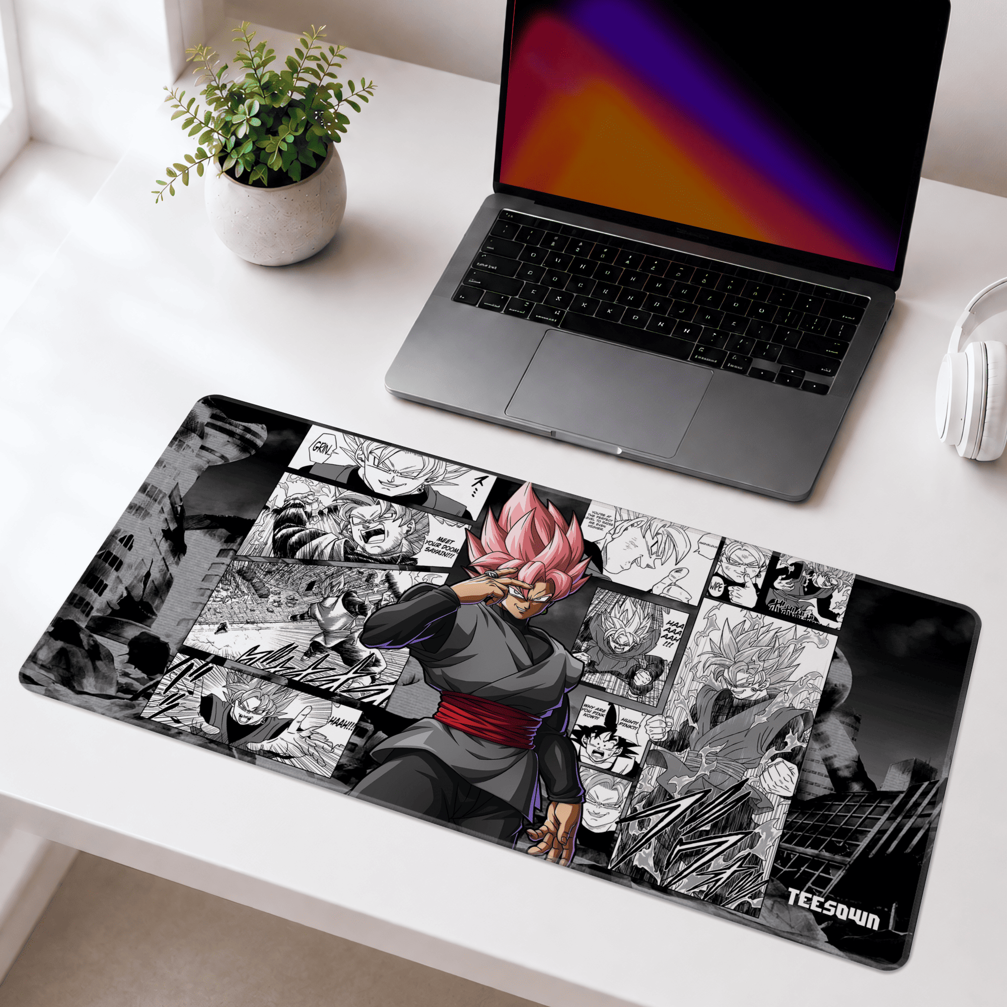 DBZ Rose Onslaught Deskmat