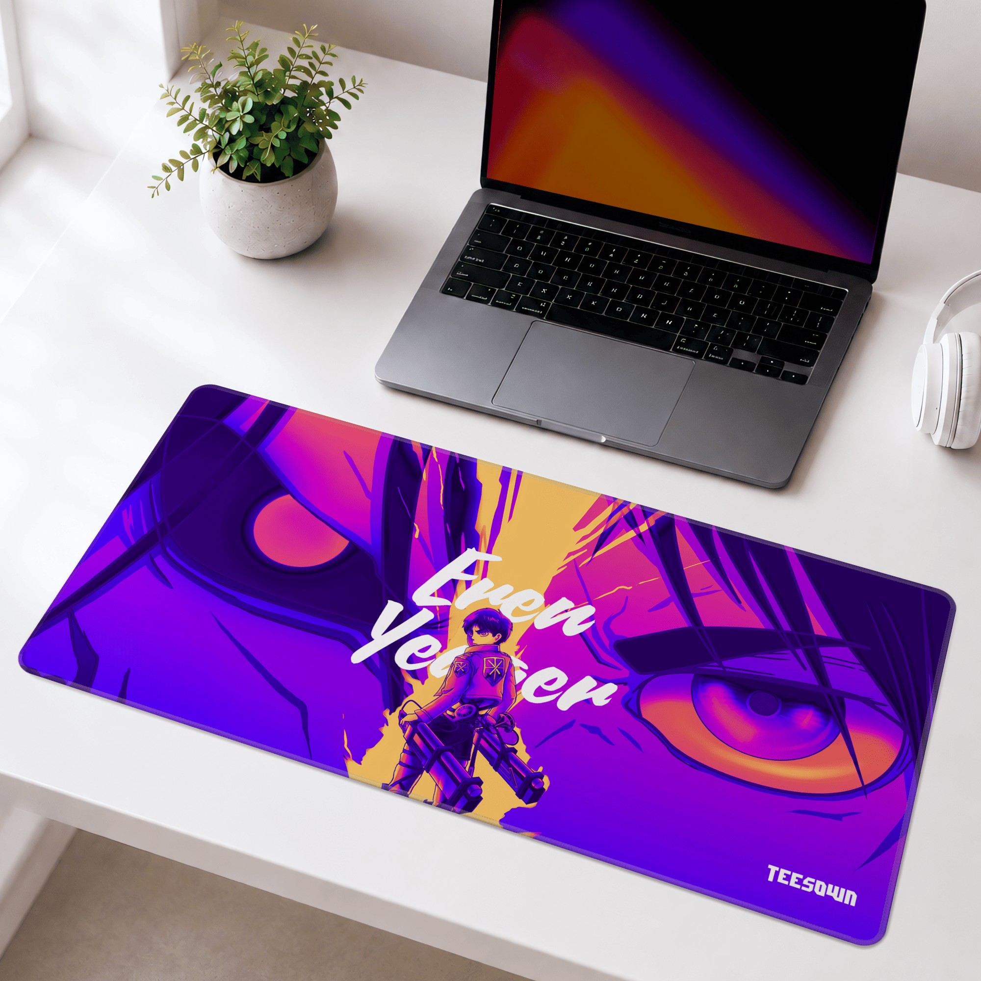 AOT Neon Vibe Deskmat