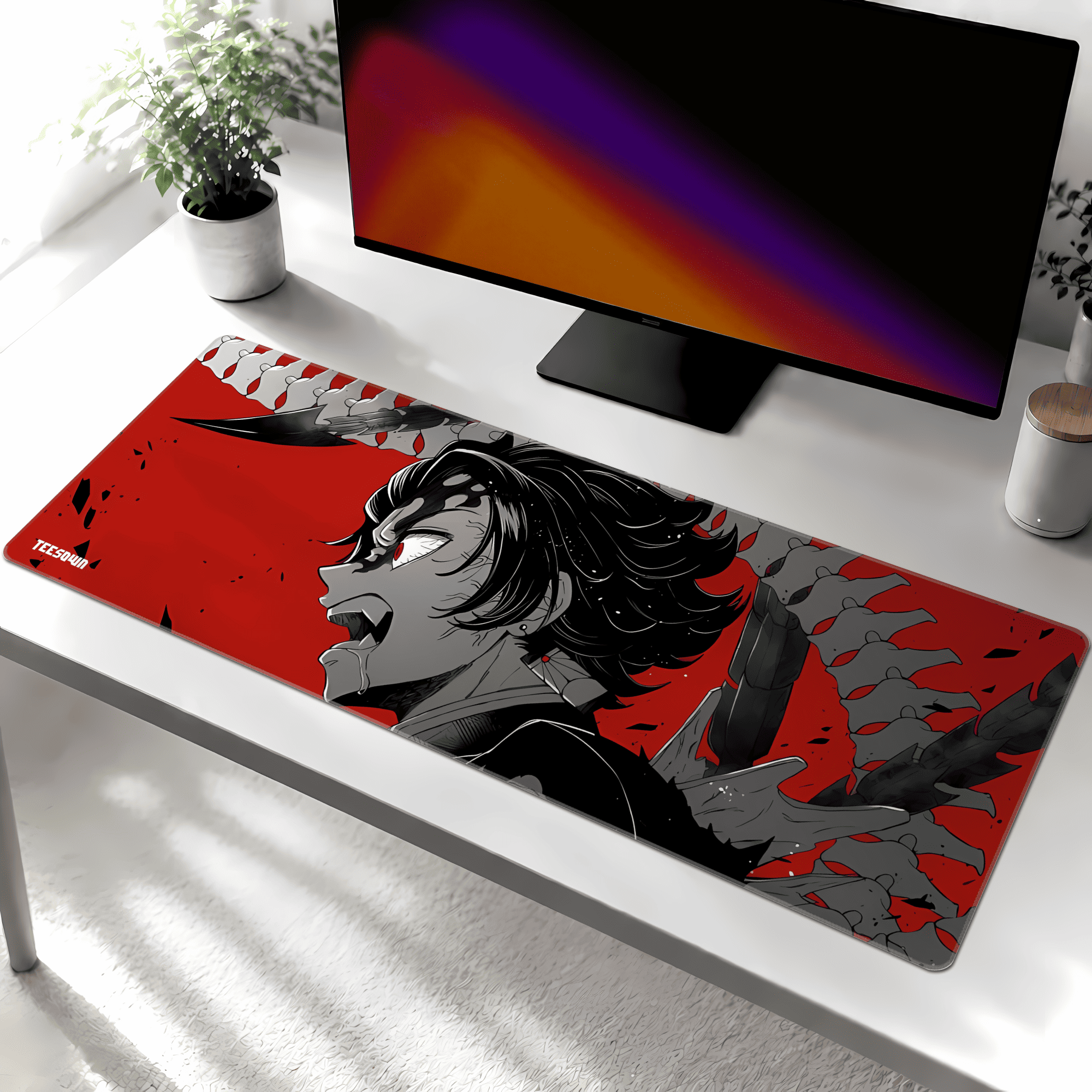 XL- Tanjiro Rage Edge Deskmat