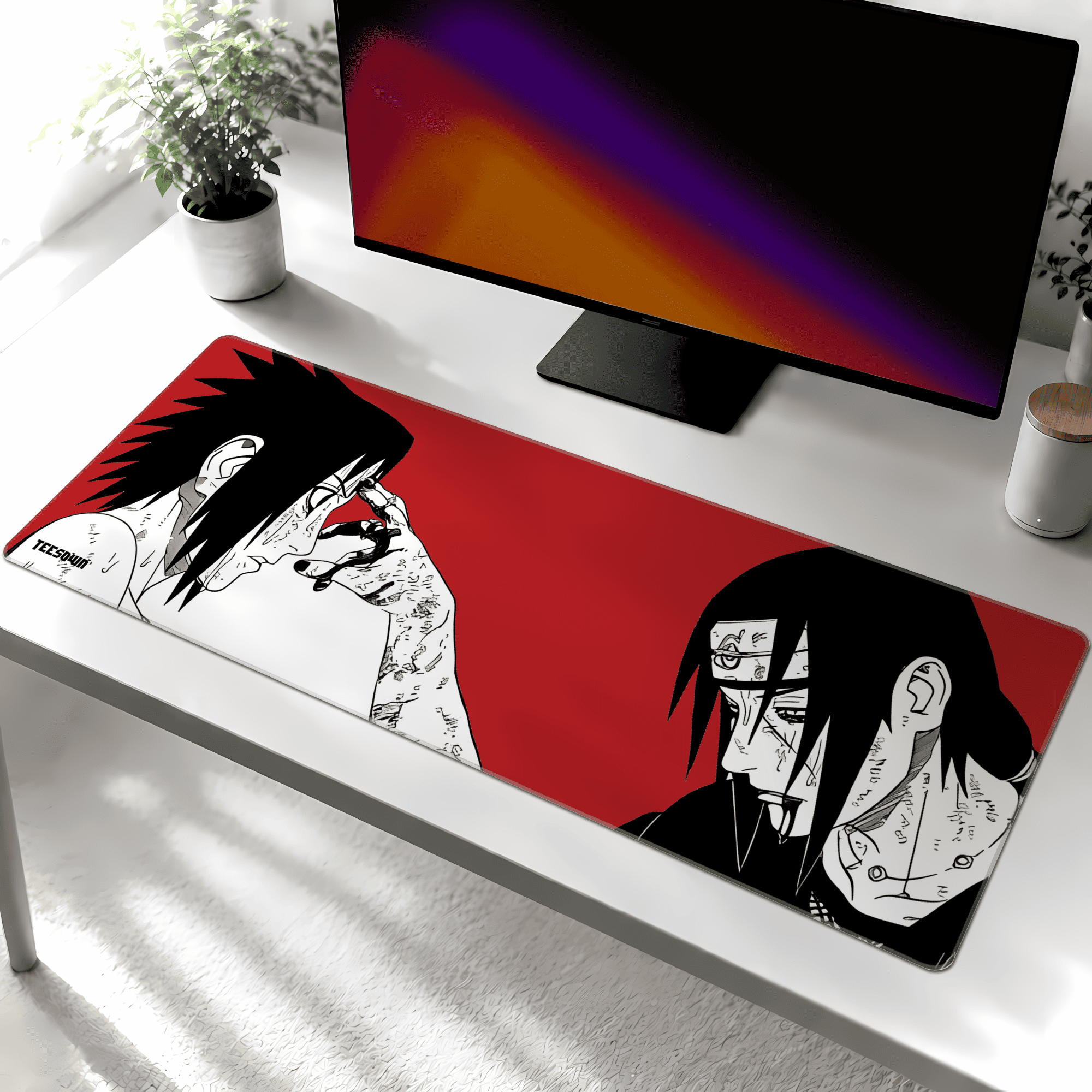 XL - Itachi Red Moon Deskmat