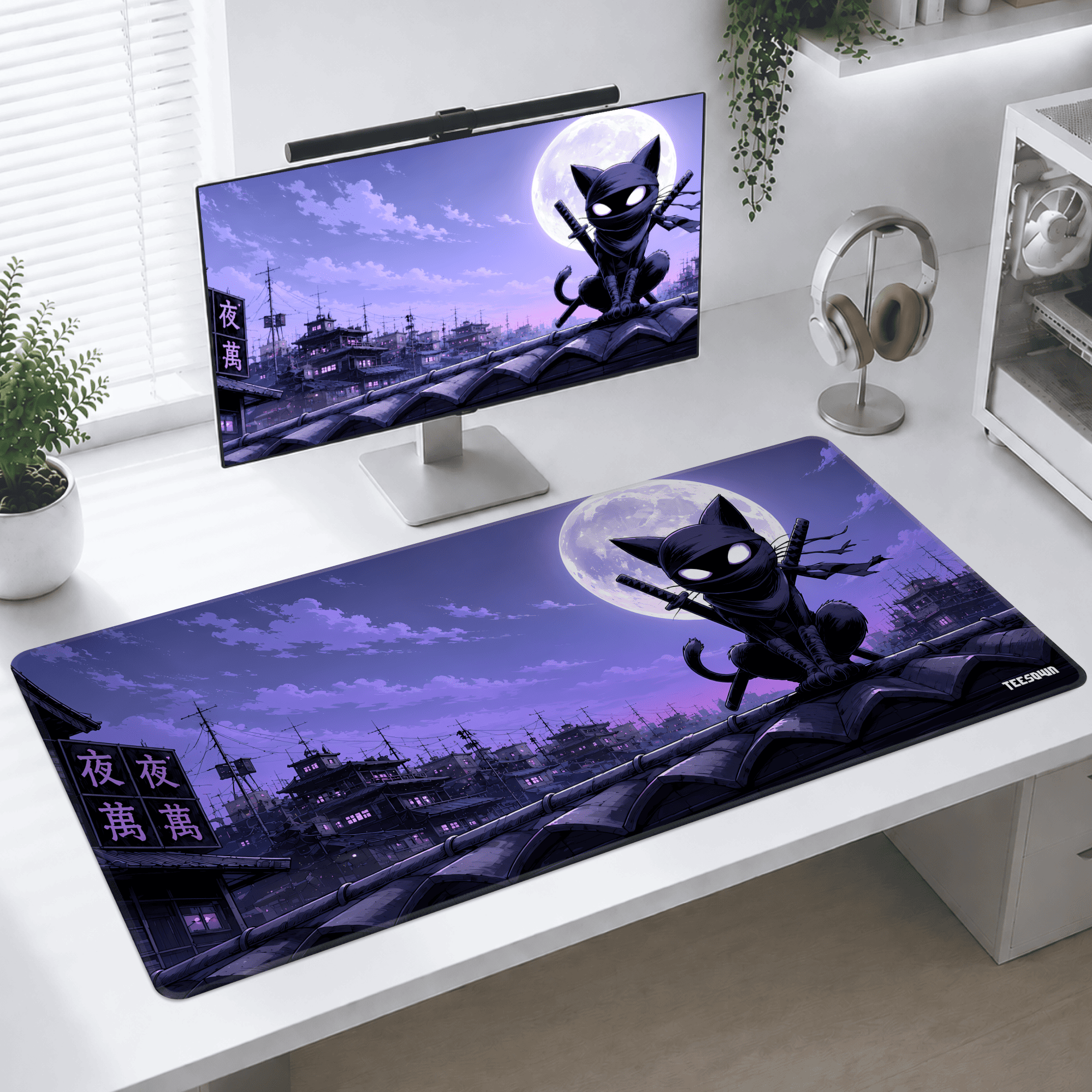 XXL - Ninja Cat Deskmat