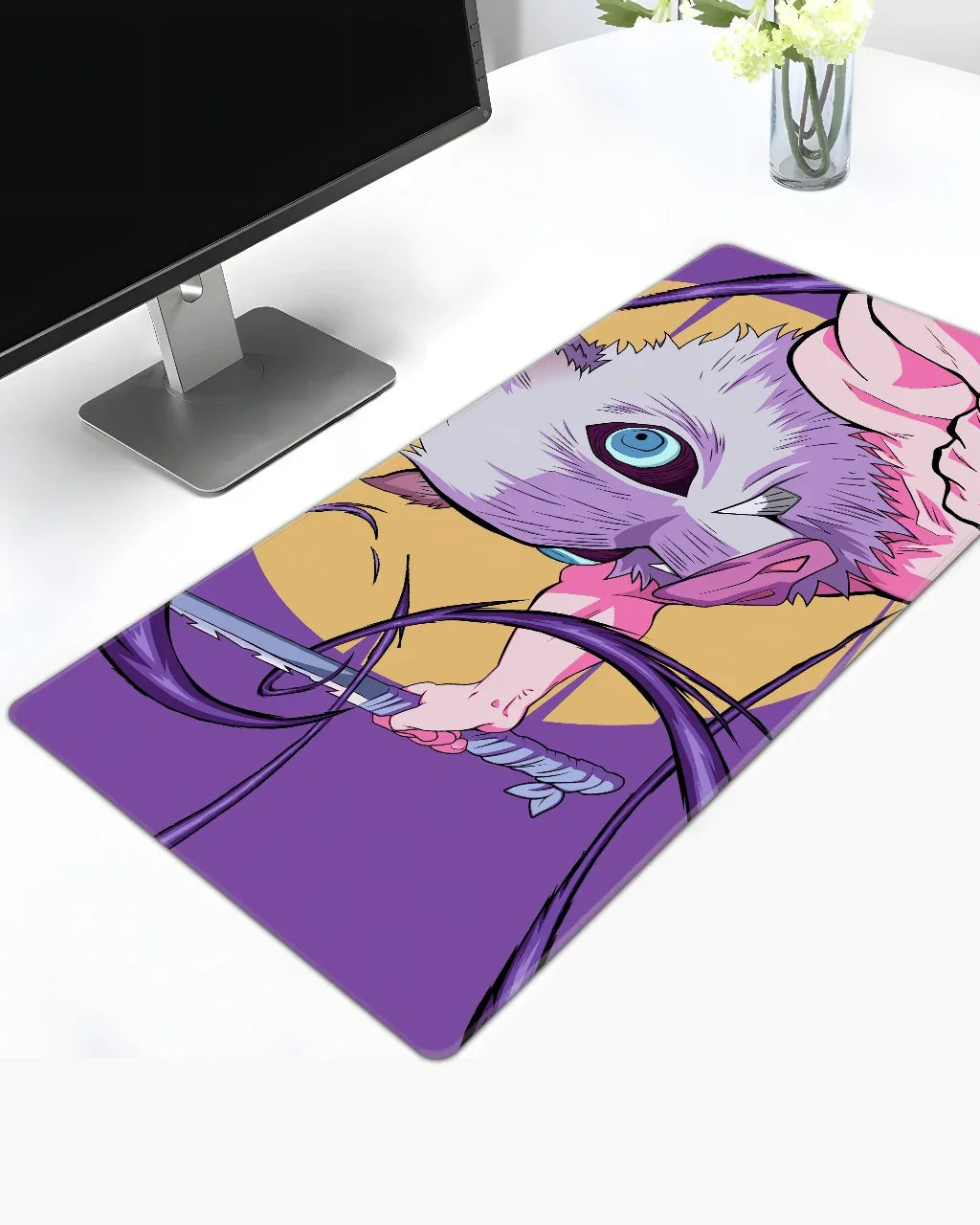 Inosuke Moonblade Deskmat - TEESOWN