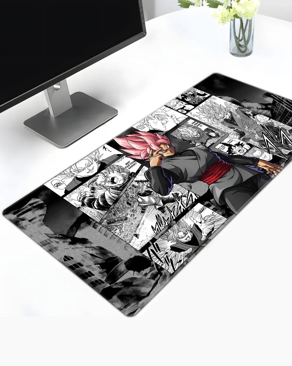 DBZ Rose Onslaught Deskmat - TEESOWN