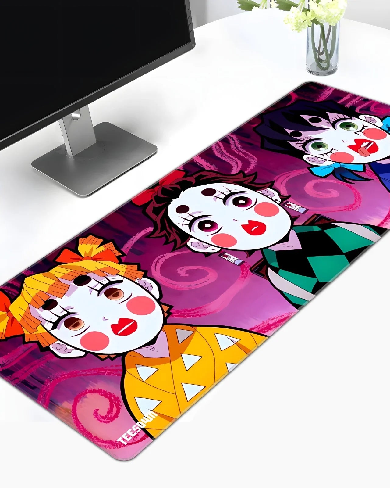 D-Slayer Trio Chibi Deskmat - TEESOWN