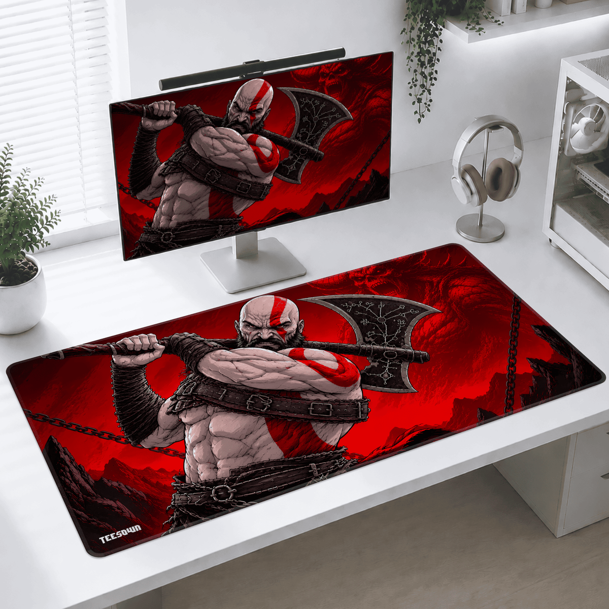 XXL - Axe Warrior Gaming Deskmat