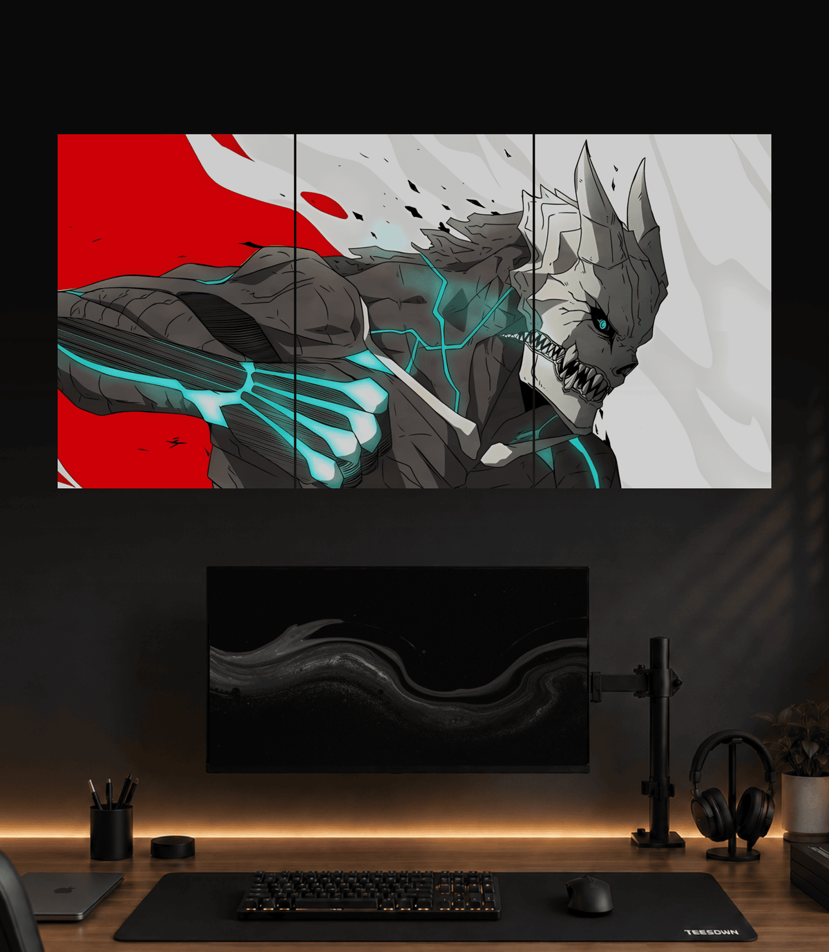 Kaiju No.8 Battle Mode - 3 Panel Poster Set