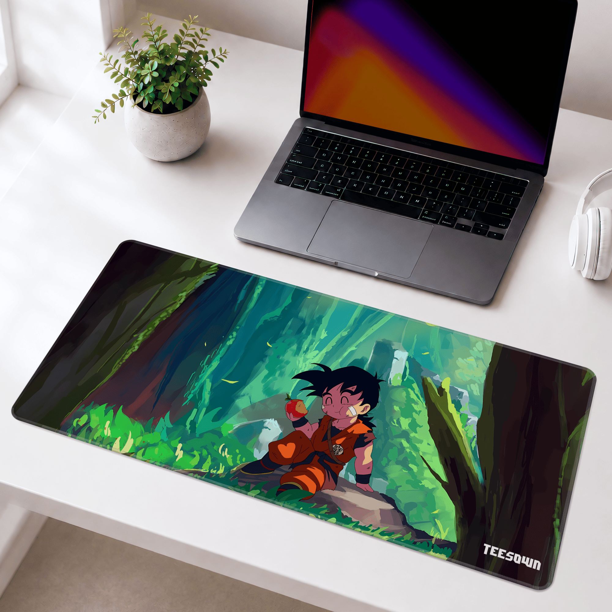 DBZ Kid Forest Dream Deskmat