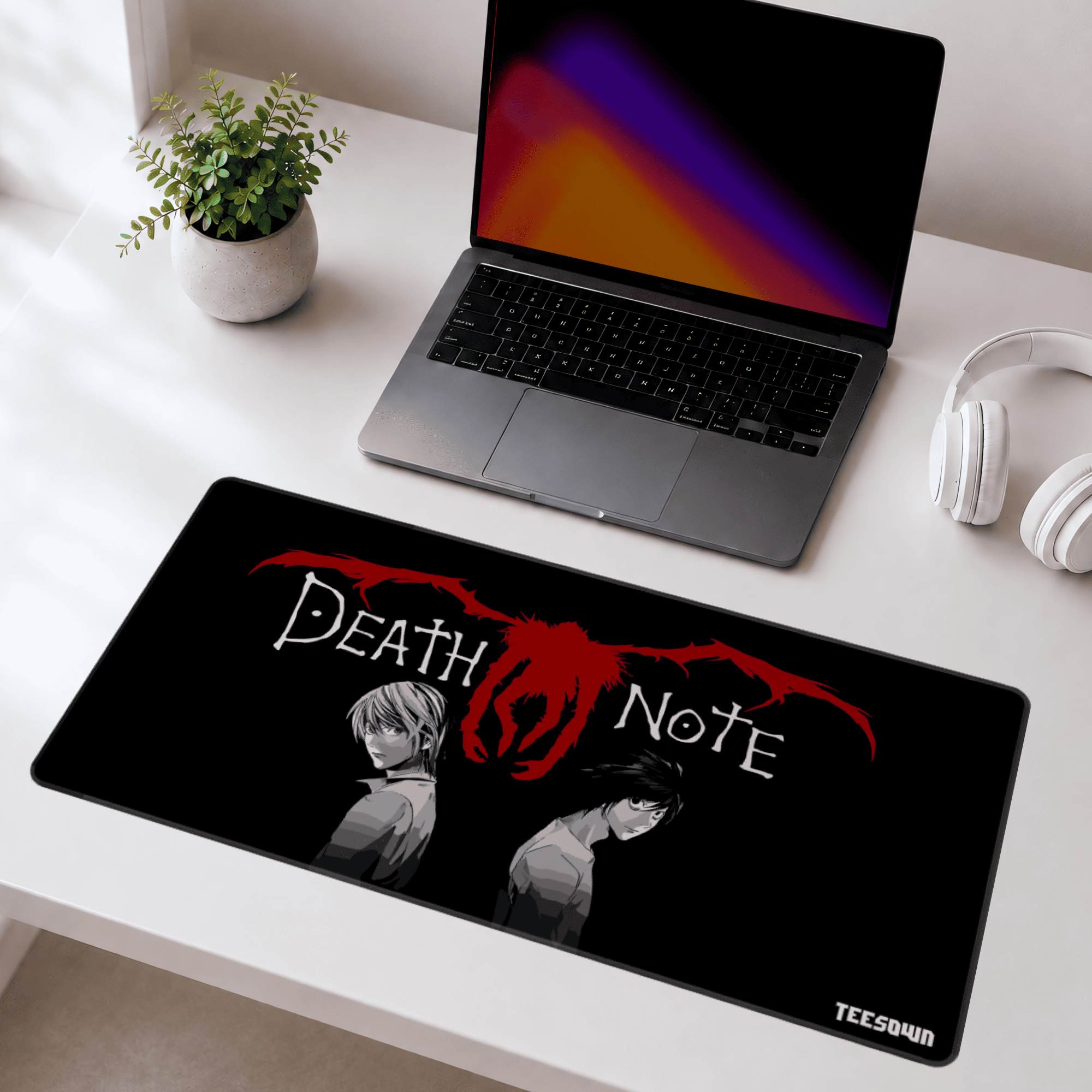 Death Note Crimson Wing Deskmat