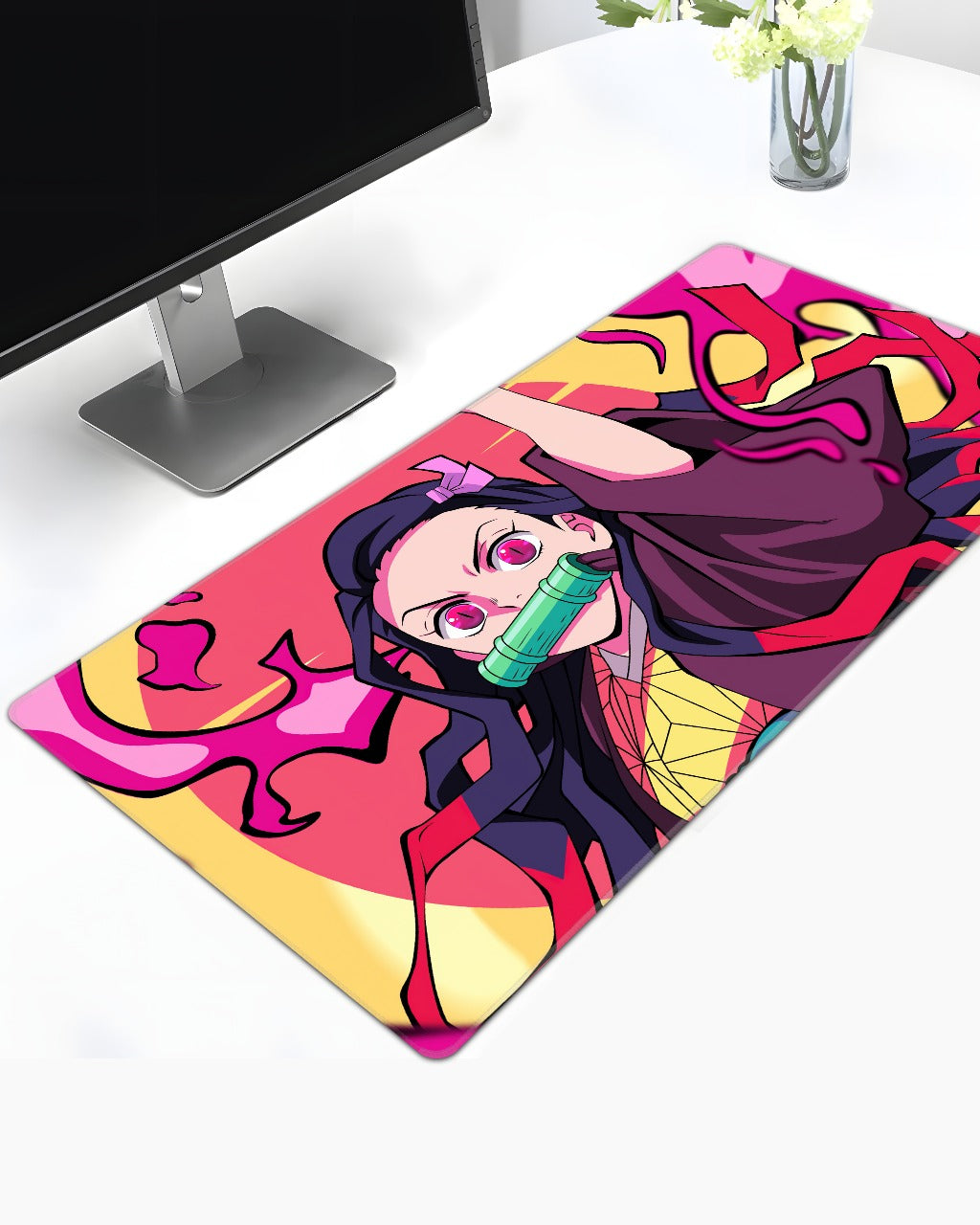 Nezuko Bloom Pulse Deskmat