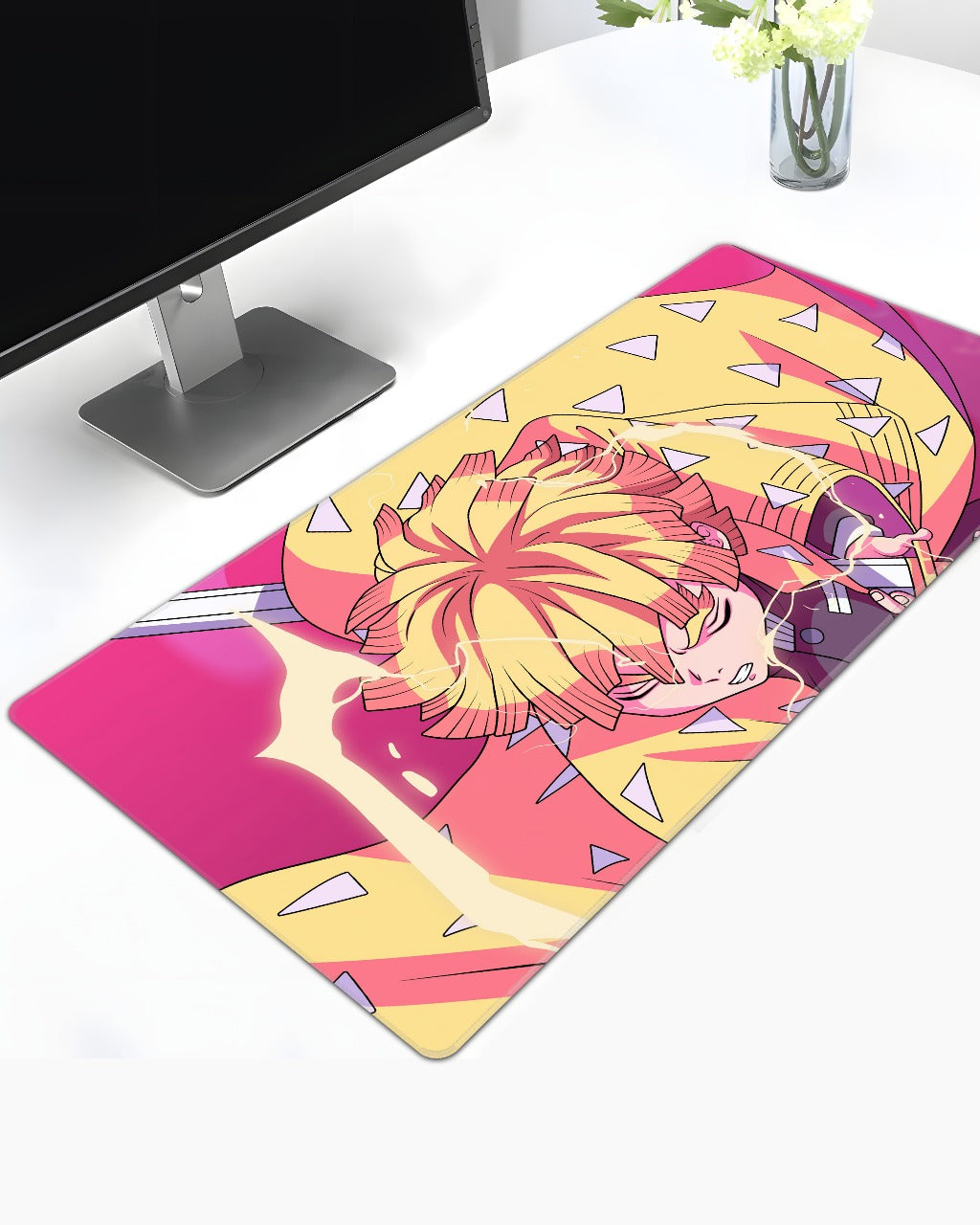 Zenitsu Thunder Bloom Deskmat