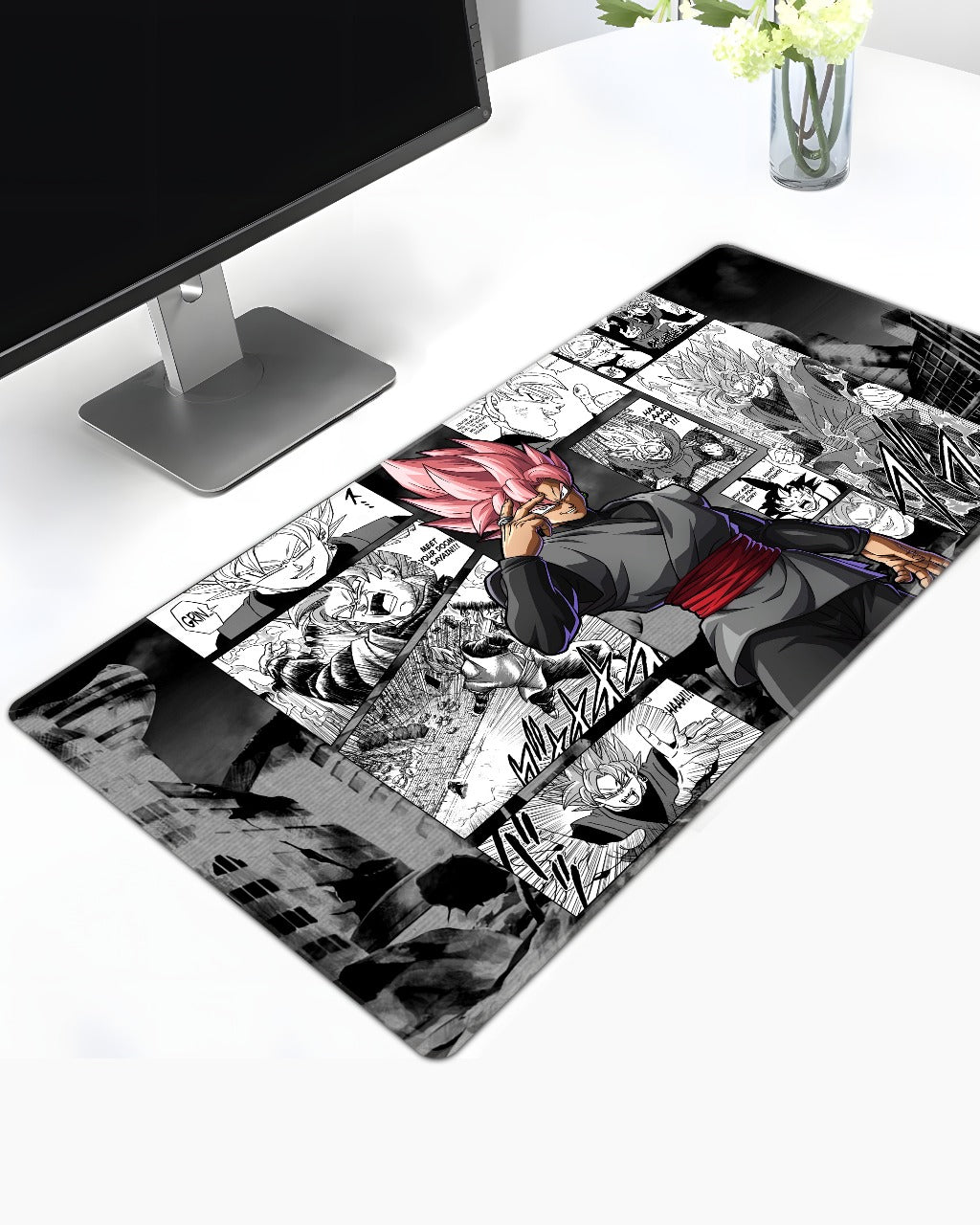 DBZ Rose Onslaught Deskmat