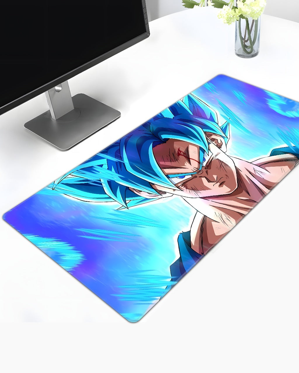 DBZ Azure Surge Deskmat