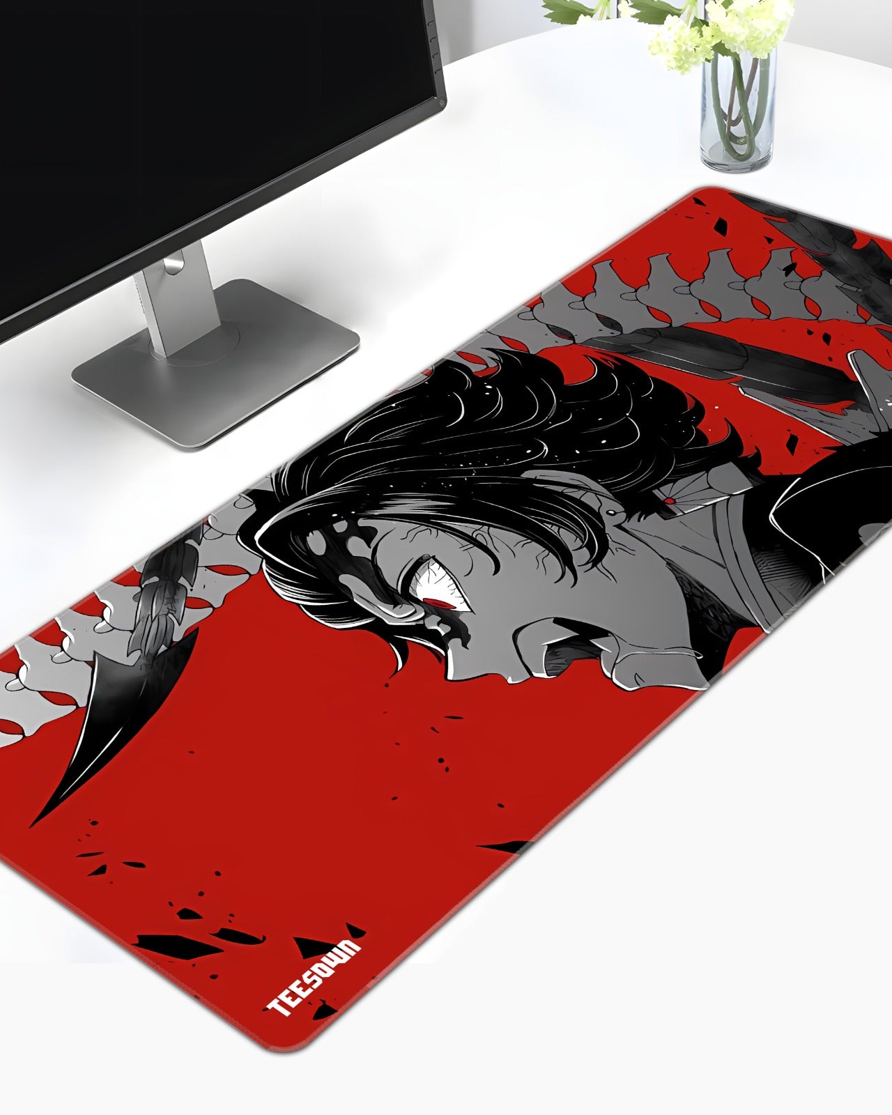 Tanjiro Rage Edge Deskmat