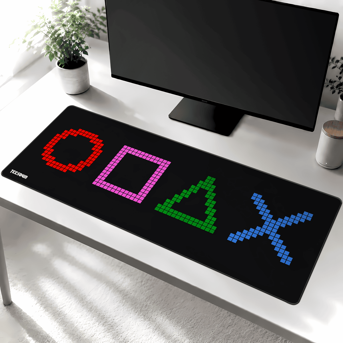 XL - Pixel Retro Game Buttons Deskmat