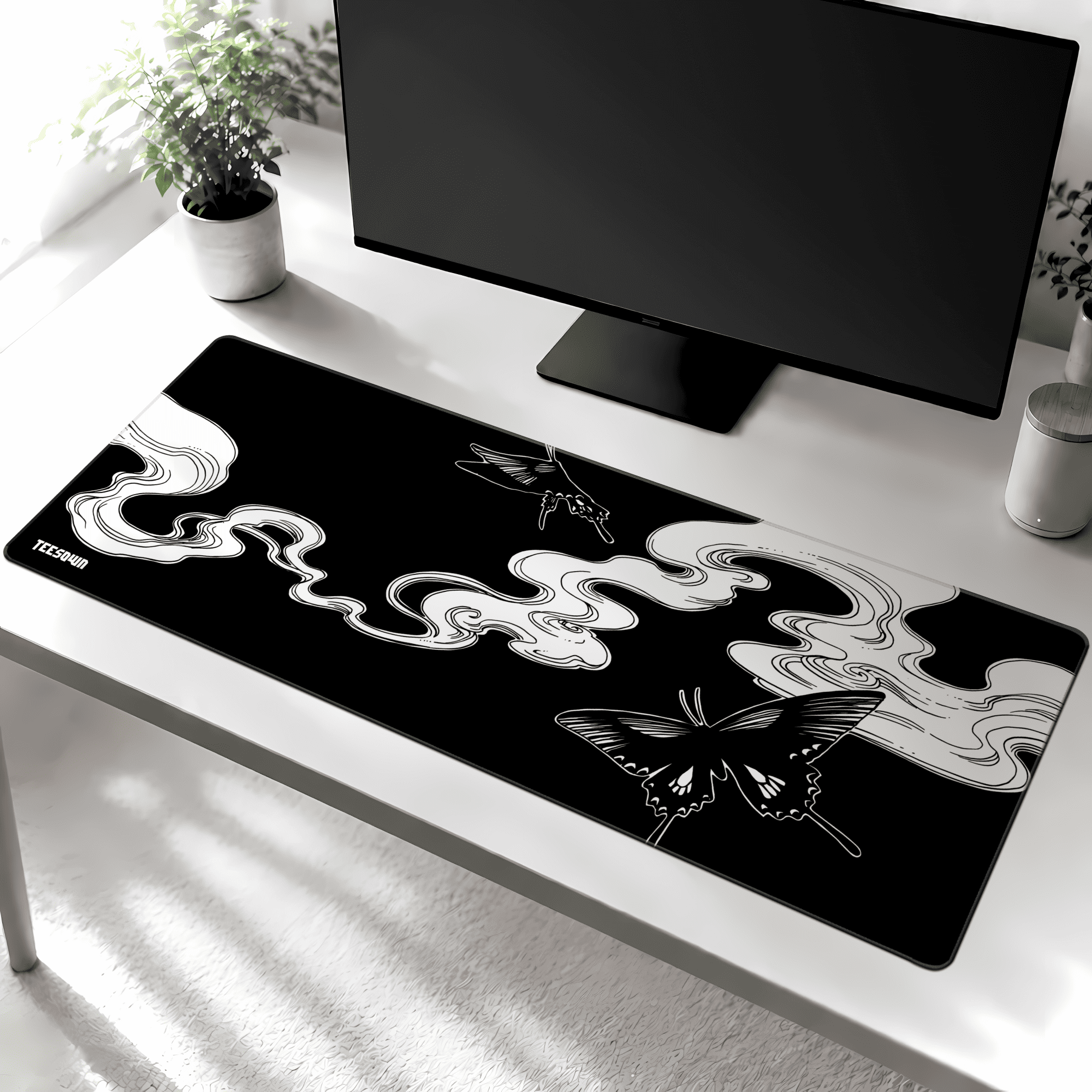 XL - Smoke Butterfly Deskmat