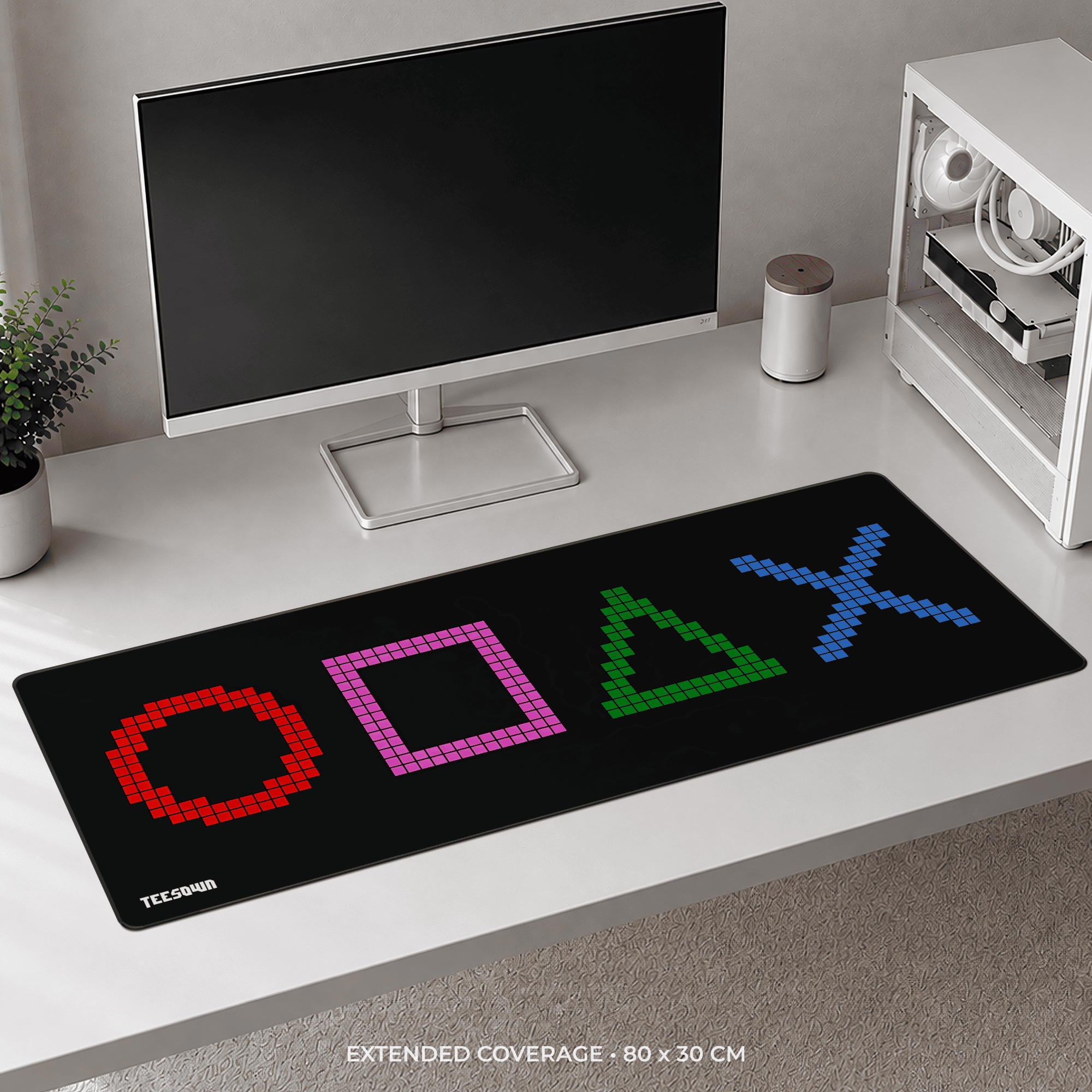 XL - Pixel Retro Game Buttons Deskmat