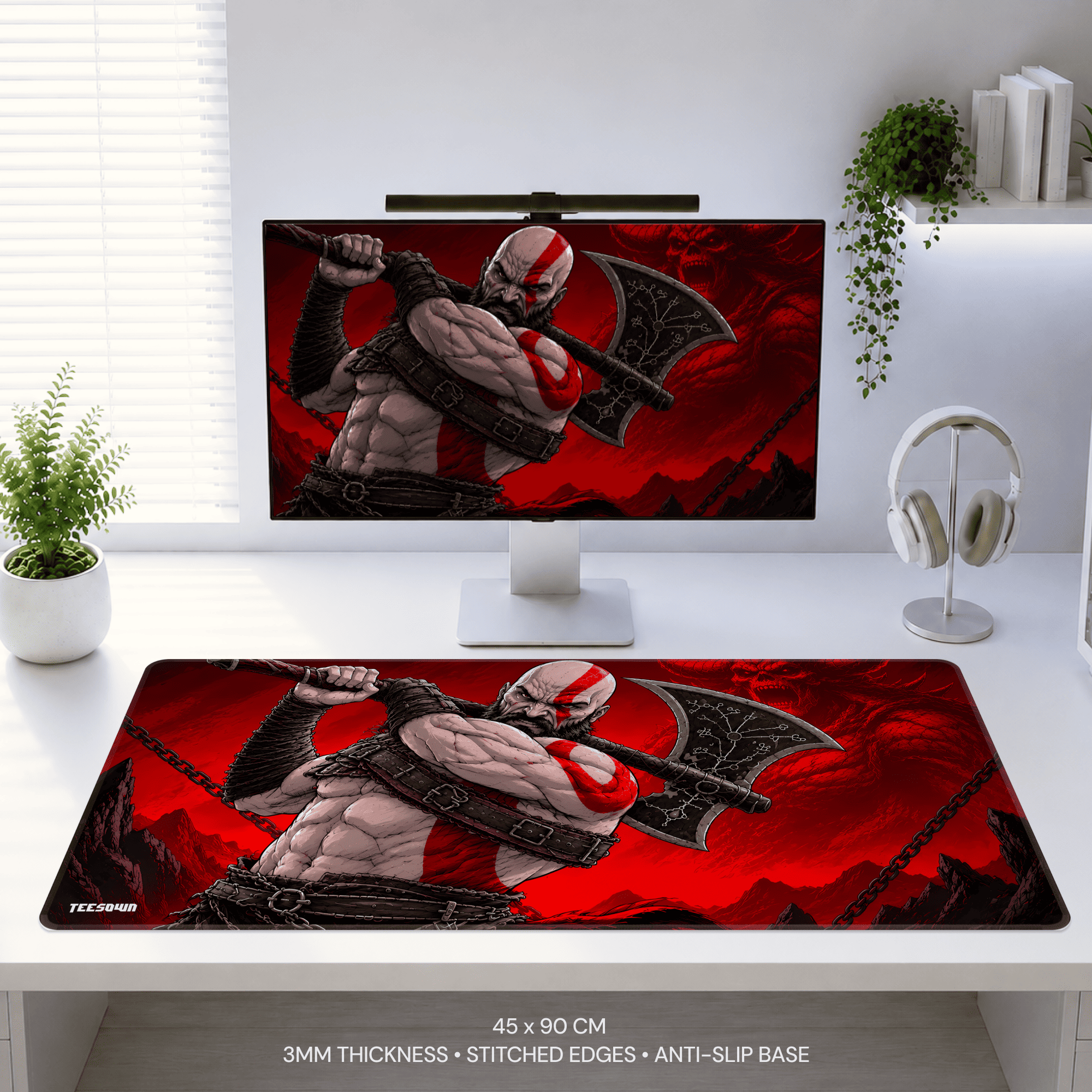 XXL - Axe Warrior Gaming Deskmat