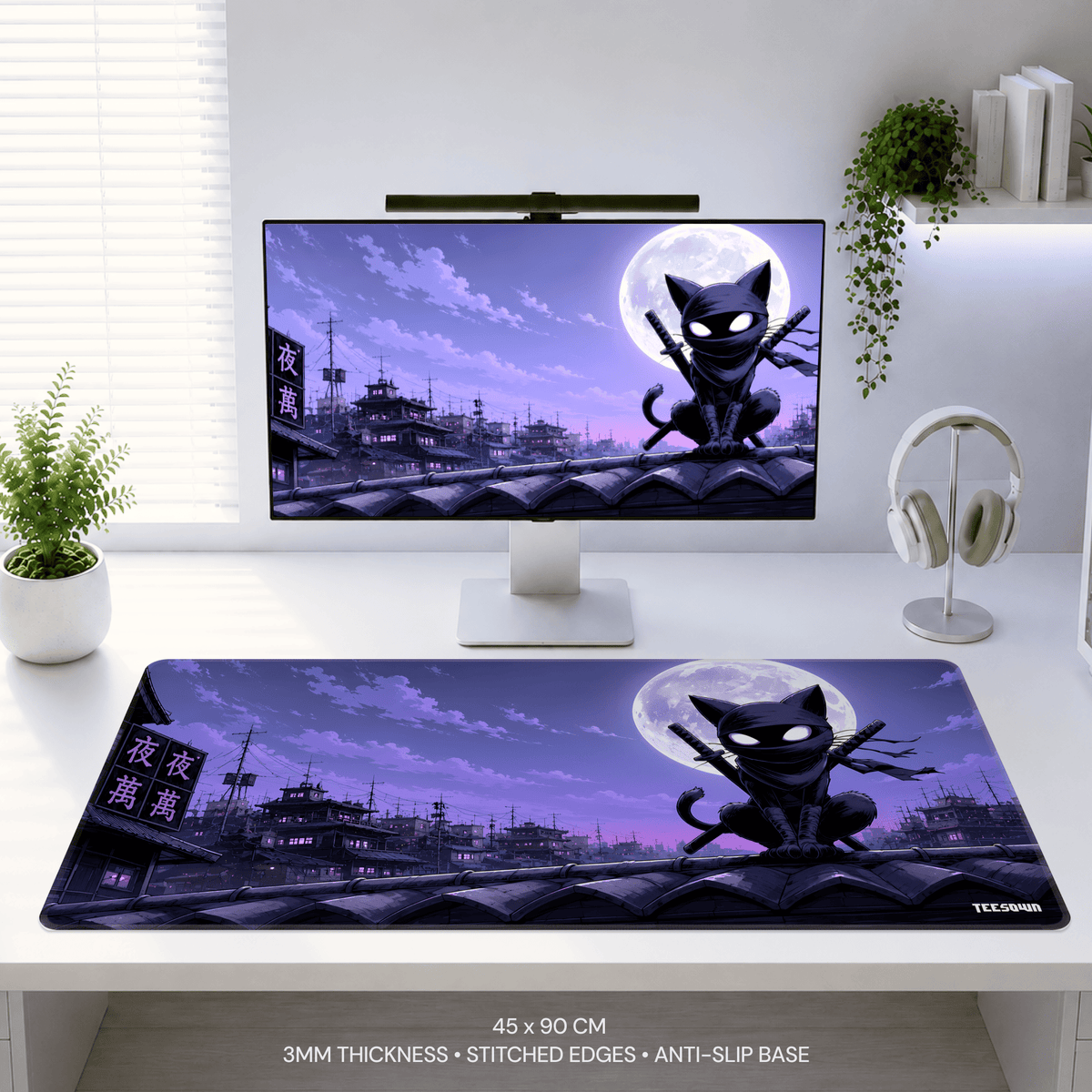 XXL - Ninja Cat Deskmat